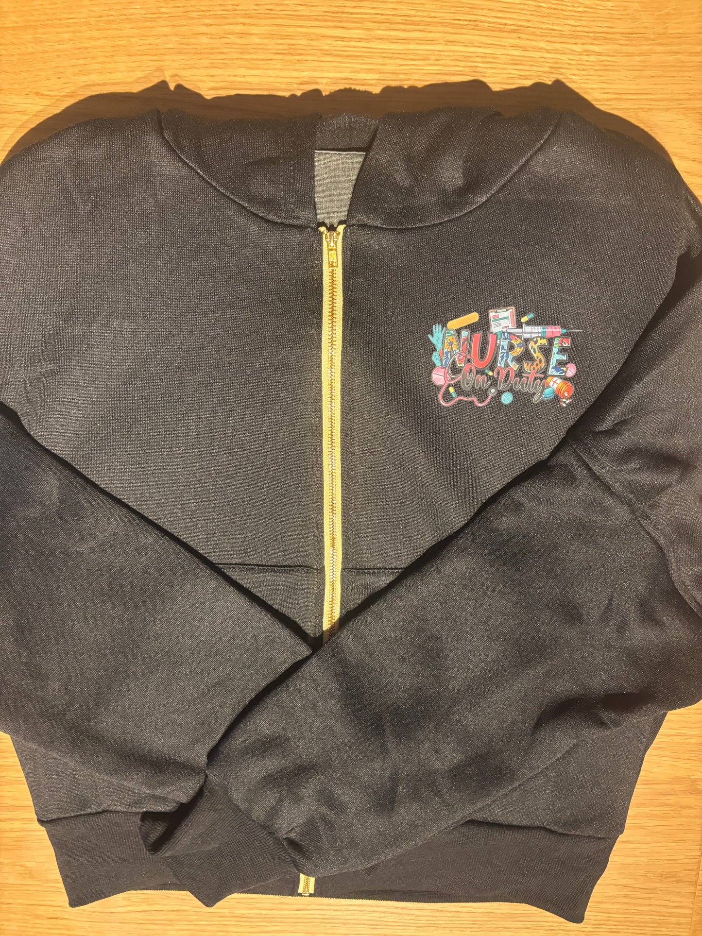 DTF vest afbeelding voor en achter